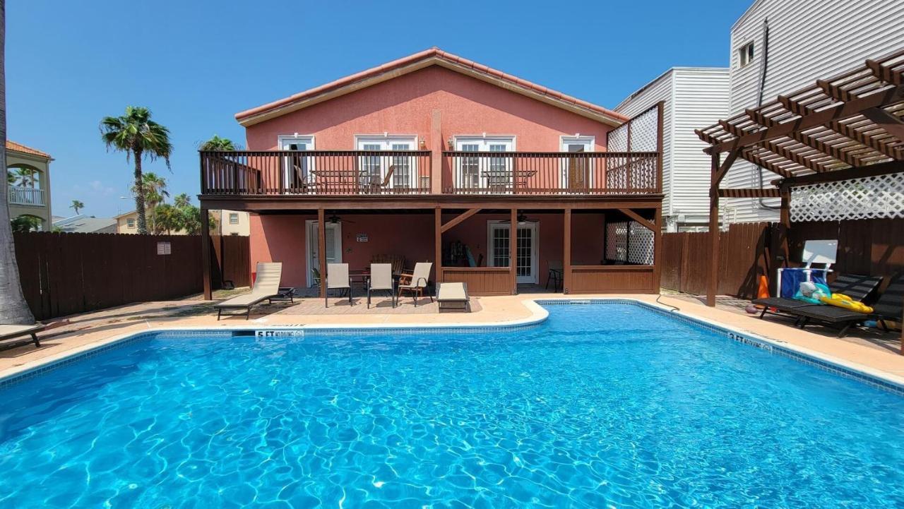 Cozy 2 Bedroom With Big Pool - Campeche Triplex Unit C Home South Padre Island Esterno foto
